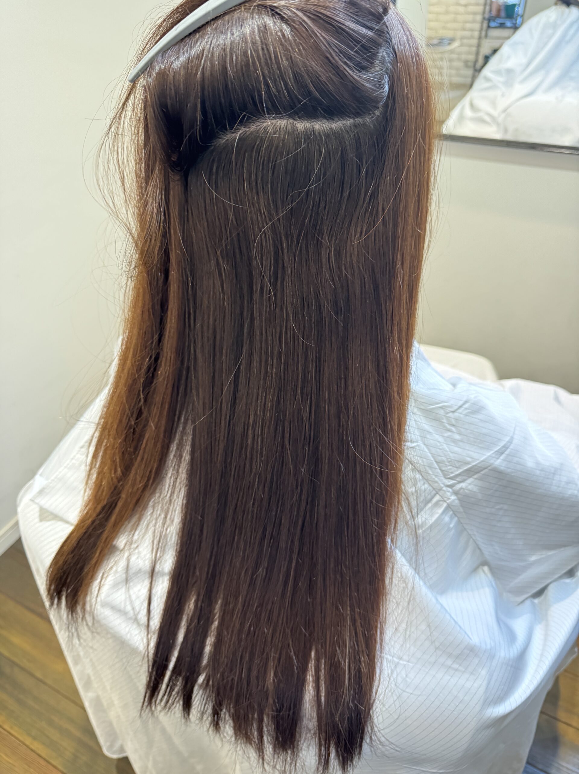 髪質改善ストレート